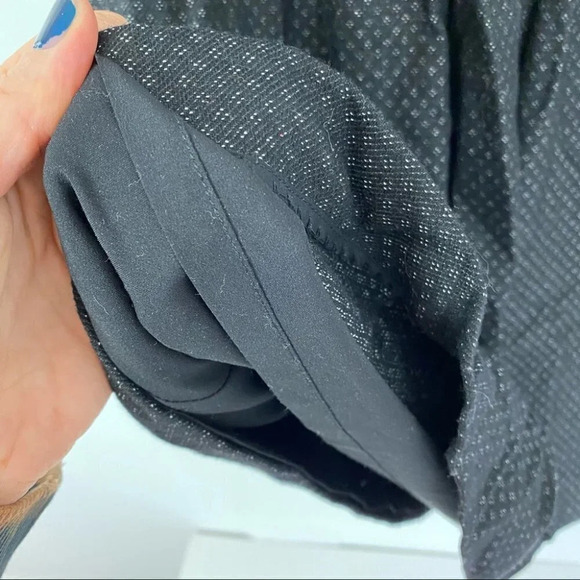 Tibi Sleeveless Wool Pin Tuck Ruffle Dress Womens Size 6 / Small Black White - Picture 9 of 9